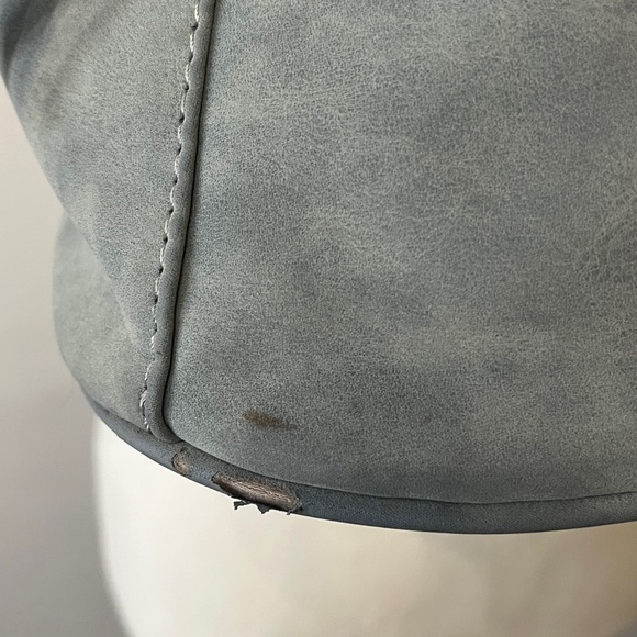 Women’s gray braided shoulder bag - Picture 15 of 15